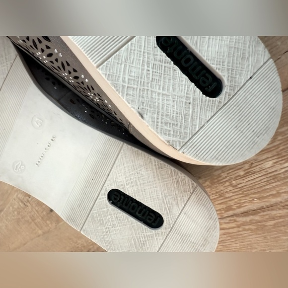 Remonte Women's Kennya Lasser Cut Gray Silver Lace Up Oxford size 41 - Picture 11 of 12